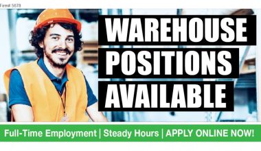 Available Warehouse Worker Openings